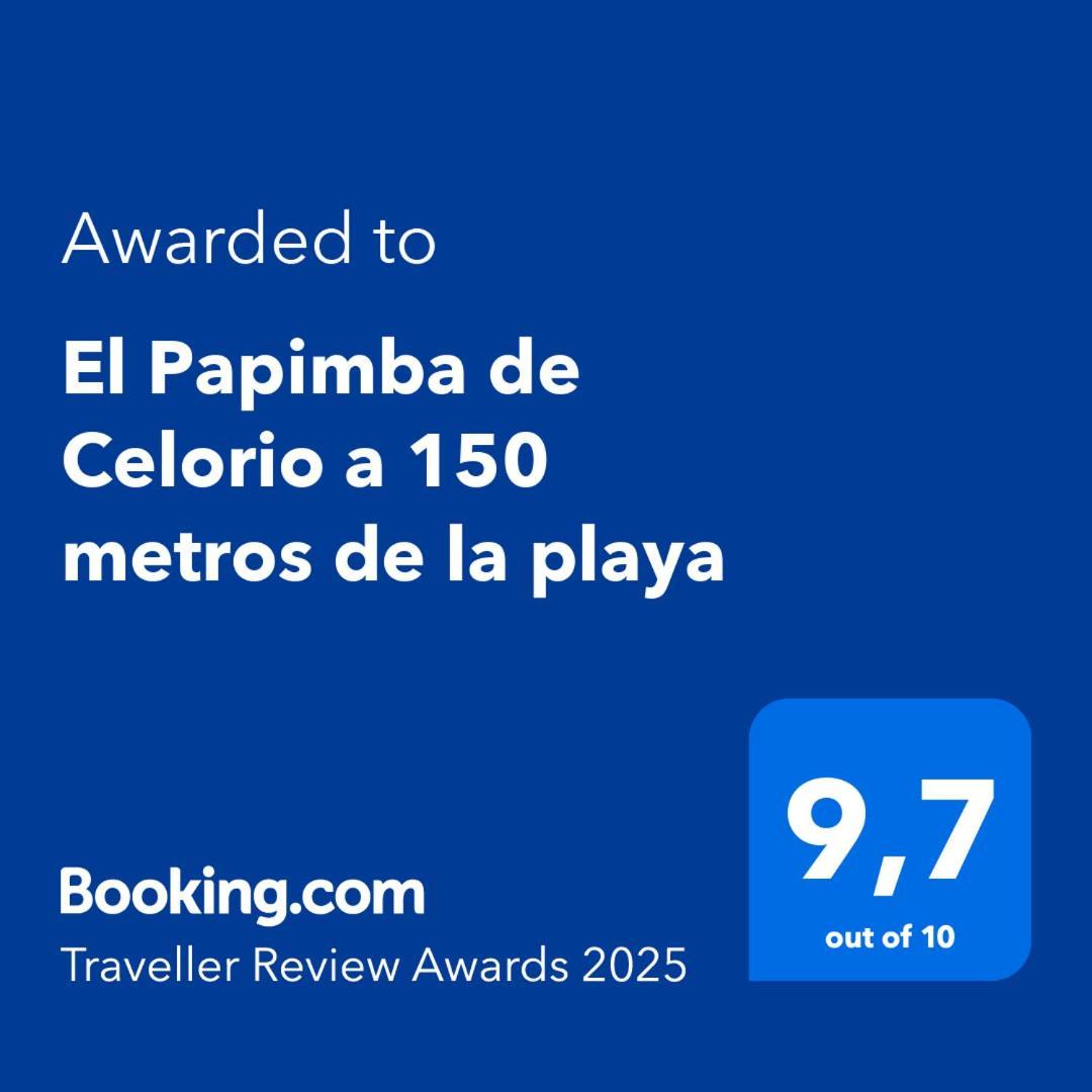 דירות El Papimba De Celorio A 150 Metros De La Playa מראה חיצוני תמונה
